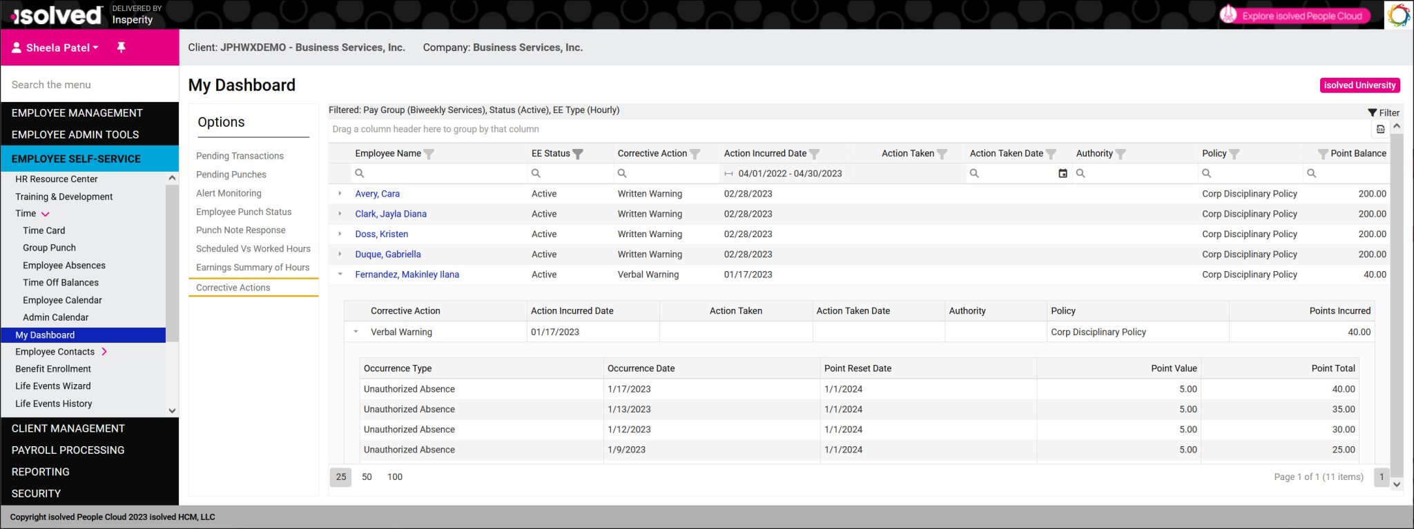 Isolved Time Tracking Entering and Approving Time & Labor – Insperity HCM Knowledgebase